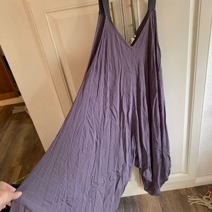 Rpurple jumpsuit romper